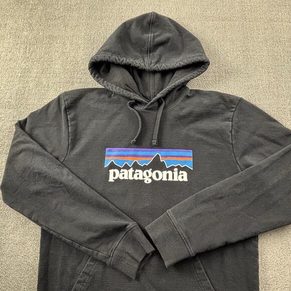 Patagonia Hoodie Adult Medium Black Uprisal Sweater Casual Outdoor Men's - Picture 3 of 15